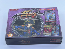 Yu-Gi-Oh! Coffret Special 5Ds-Deck de demarrage + 4 boosters - FR, neuf (violet) - Image 1