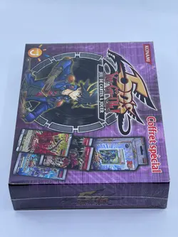 Yu-Gi-Oh! Coffret Special 5Ds-Deck de demarrage + 4 boosters - FR, neuf (violet) - Image 3