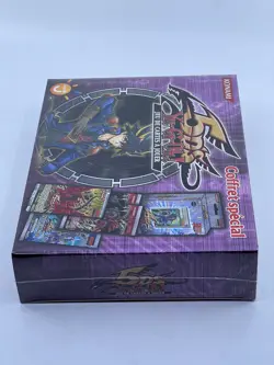 Yu-Gi-Oh! Coffret Special 5Ds-Deck de demarrage + 4 boosters - FR, neuf (violet) - Image 4