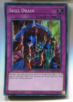 Yu-Gi-Oh! Skill Drain Super Rare englisch RA02-EN077 Krafte Rauben - Image 1