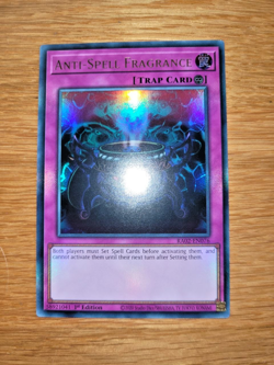 Yugioh Anti Spell Fragrance RA02-EN076 Ultra Rare English 1st Edition - Image 1