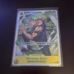Play set Roronoa Zoro (OP15-113) One Piece CCG 6000 Power 4 Cost Character Card - Image 2