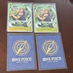 Play set Roronoa Zoro (OP15-113) One Piece CCG 6000 Power 4 Cost Character Card - Image 4