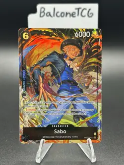 One Piece Sabo (014) (Alternate Art) Premium Booster - The Best - Vol 2 (PRB02) - Image 2