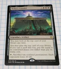 MTG Bolas's Citadel - War of the Spark WAR 079/264 R Magic Gathering Card - Image 1