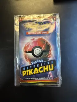 POKEMON TCG! DETECTIVE PIKACHU SEALED BOOSTER PACKS BRAND NEW 4 CARDS EA - Image 3