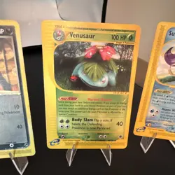 Pokemon Aquapolis Holo Card Lot: Umbreon, Venusaur, Suicune - English, 3 Cards - Image 3