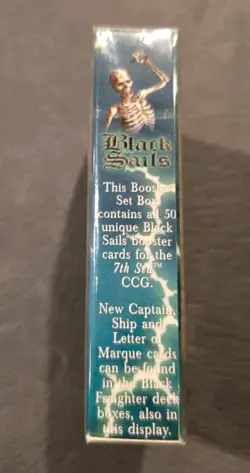7th Sea Black Sails Booster Set of 50 Unique Cards TCG CCG New Sealed - Image 3