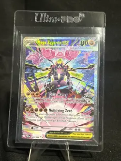 Mega Zygarde EX Full Art Holo 120/088 Perfect Order Pokemon Card NM/Mint 🔥 - Image 1