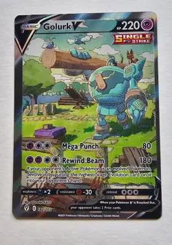 Golurk V Lot (2 Cards) – Evolving Skies Alternate Art Ultra Rare Bundle - Image 3