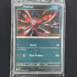 Yveltal - 088/132 - Sealed - Mega Evolution - Black Star Promo Pokemon Card - Image 2