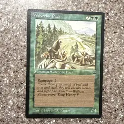 Magic the Gathering ~ MTG ~ 1x Wolverine Pack ~ LEGENDS ~ M/NM - Image 1