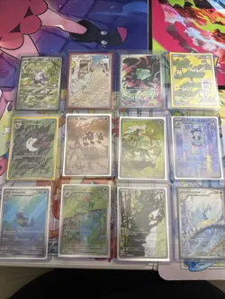 Pokemon Cards 12 Card Full Art Lot Ivysaur Psyduck Slowpoke - Image 1