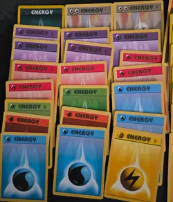 Vintage Pokemon WOTC Joblot/Bundle Energy Cards - MP-LP Condition - Image 2