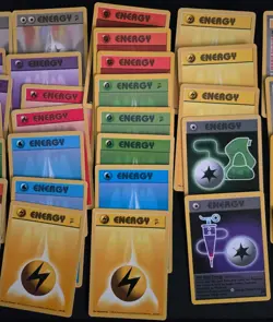 Vintage Pokemon WOTC Joblot/Bundle Energy Cards - MP-LP Condition - Image 3