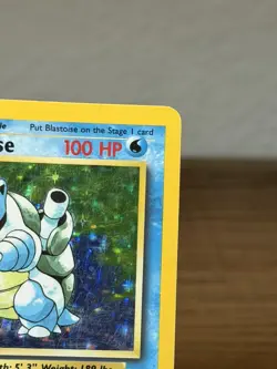 Pokemon TCG Blastoise Base Set 2/102 Holo Unlimited Holo Rare Card - Image 4