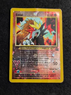 Entei - 34 Black Star Promo - Reverse Holo Pokemon Card - Image 1