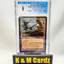 MTG - Judgment - Nantuko Monastery - Foil - Graded - CGC 9 - Image 1