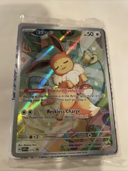 2025 Eevee Prismatic Evolutions ETB Promo Card 173 Fresh In Pack w/Card Dividers - Image 1