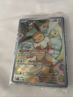 2025 Eevee Prismatic Evolutions ETB Promo Card 173 Fresh In Pack w/Card Dividers - Image 3