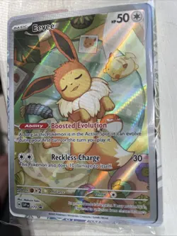 2025 Eevee Prismatic Evolutions ETB Promo Card 173 Fresh In Pack w/Card Dividers - Image 4