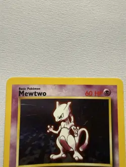 Pokemon Mewtwo Base Set Holo Rare Card 10/102 60 HP English Basic Psychic - Image 5