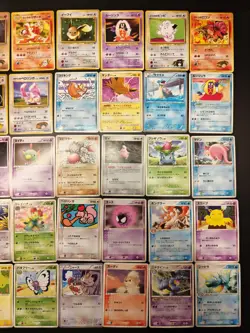 Pokemon - Assorted Japanese Vintage / Mid Era Bulk Bundle HP-Dmg 100 Cards Holos - Image 4