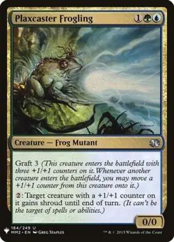 Plaxcaster Frogling - Near Mint MTG Mystery Booster - Image 1