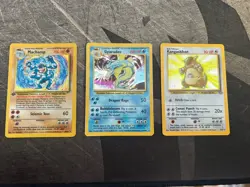 Pokemon card WOTC Holo Bundle MP/HP Gyarados Machamp 1st Ed Kangaskhan - Image 1