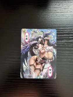 Goddess Story Waifu Card - ACG Poker 2 - King of Clubs - Albedo - Image 1