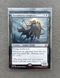 Bloodthirsty Conqueror (Regular) - Foundations - Mythic - MTG English - Image 1