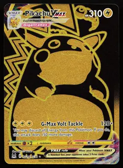 Pikachu VMAX TG29/TG30 Secret Rare Lost Origin Trainer Gallery Pokemon Card - Image 1
