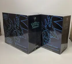 Phantasmal Flames Pokemon Center Exclusive ETB 2x's Ripped-ish Seal - Image 1
