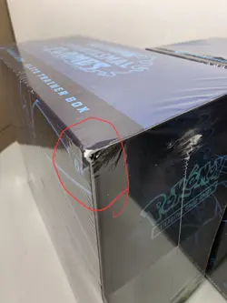 Phantasmal Flames Pokemon Center Exclusive ETB 2x's Ripped-ish Seal - Image 4