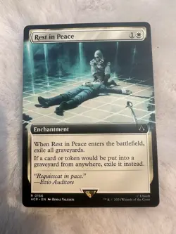 Rest In Peace NM/M* EXTENDED Assassin's Creed ENGLISH 0156 mtg -UnltdCards - Image 1
