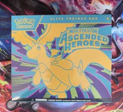 Pokemon Mega Evolutions Ascended Heroes ETB Elite Trainer Box - Image 1