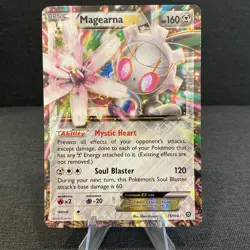Magearna EX 75/114 XY Steam Siege Ultra Rare Holo Pokemon TCG Card - Image 1
