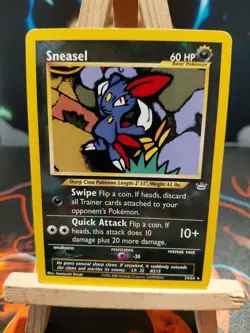 Pokemon TCG Sneasel Neo Revelation 24/64 Regular Unlimited Rare - Image 1