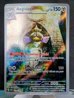 Pokemon TCG: Aegislash #210/182 SV Paradox Rift Illustration Rare Holo - Image 1