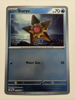 Staryu 020/088 Common Reverse Holo - Pokemon TCG Perfect Order - NM - Image 1