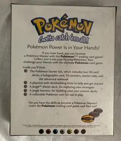 1999 Pokemon Starter Gift Box Set Factory Sealed WOC06082 - Image 2