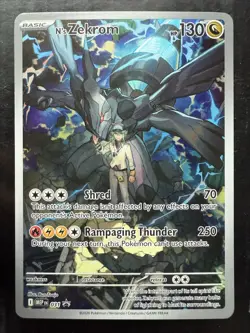 Pokemon N's Zekrom Promo 031 Me: Ascended Heroes Promo Holo (NM) - Image 1