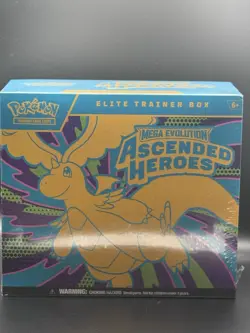 Pokemon Ascended Heroes Elite Trainer Box Sealed Minor Tear In Package - Image 1