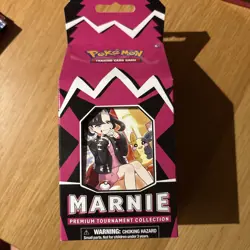 Pokemon Marnie TCG Premium Tournament Collection Box New Sealed X1 Slight Damage - Image 1