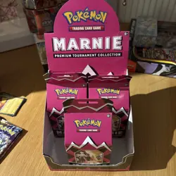 Pokemon Marnie TCG Premium Tournament Collection Box New Sealed X1 Slight Damage - Image 5
