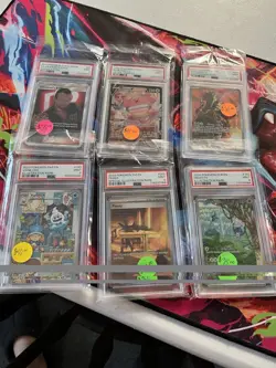 Pokemon Bundle 6x Slabs PSA - Image 1
