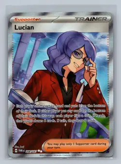 Lucian 208/167 Ultra Rare Twilight Masquerade Pokemon NM - Image 1