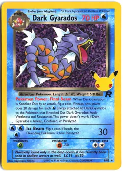 Dark Gyarados 82/82 Classic Collection Celebrations: Classic Collection Pokemon - Image 1