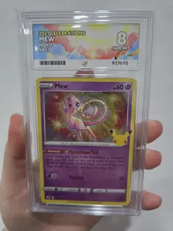 Pokemon TCG 2021 Celebrations Mew Holo 011 Ace 8 - Image 1