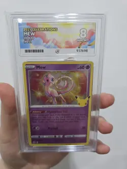 Pokemon TCG 2021 Celebrations Mew Holo 011 Ace 8 - Image 3